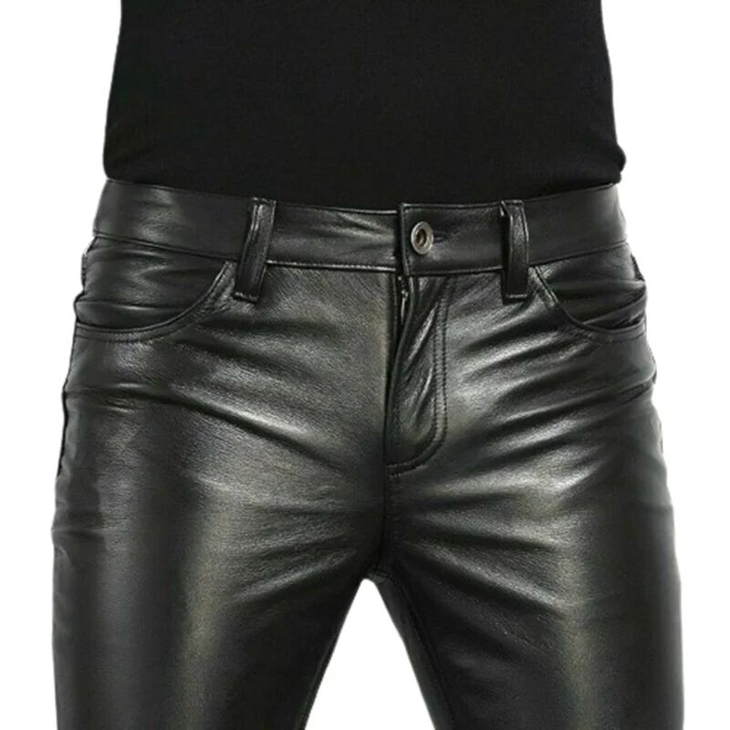 Smart Pen Digital - Choix pantalons en cuir PU hommes
