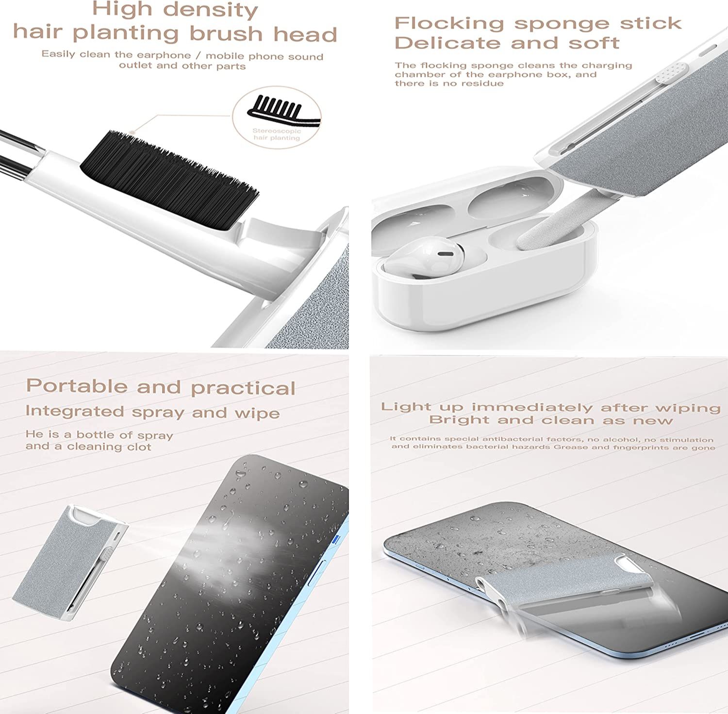 Kit de brosse de nettoyage d'é - Smart Pen Digital avis et prix