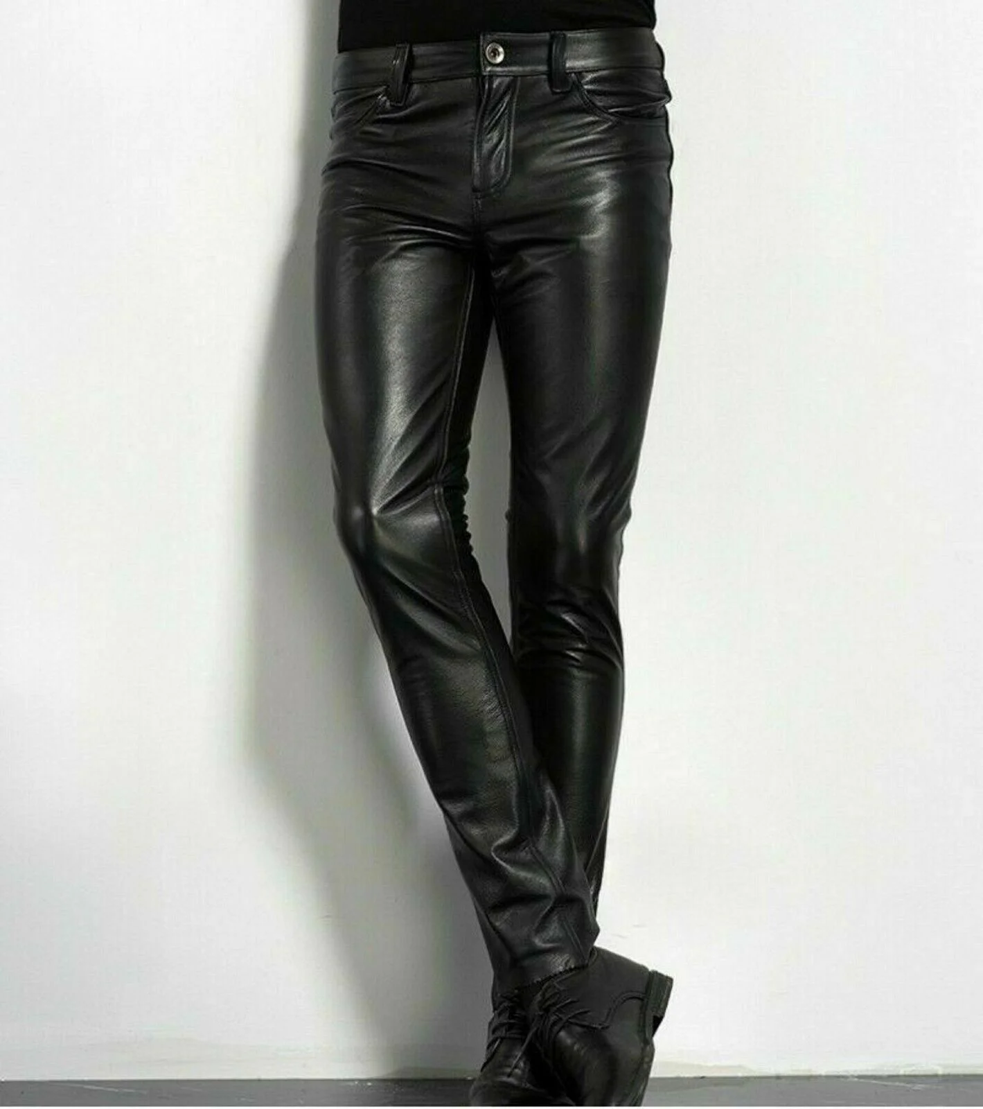Choix pantalons en cuir PU hom - Smart Pen Digital avis et prix