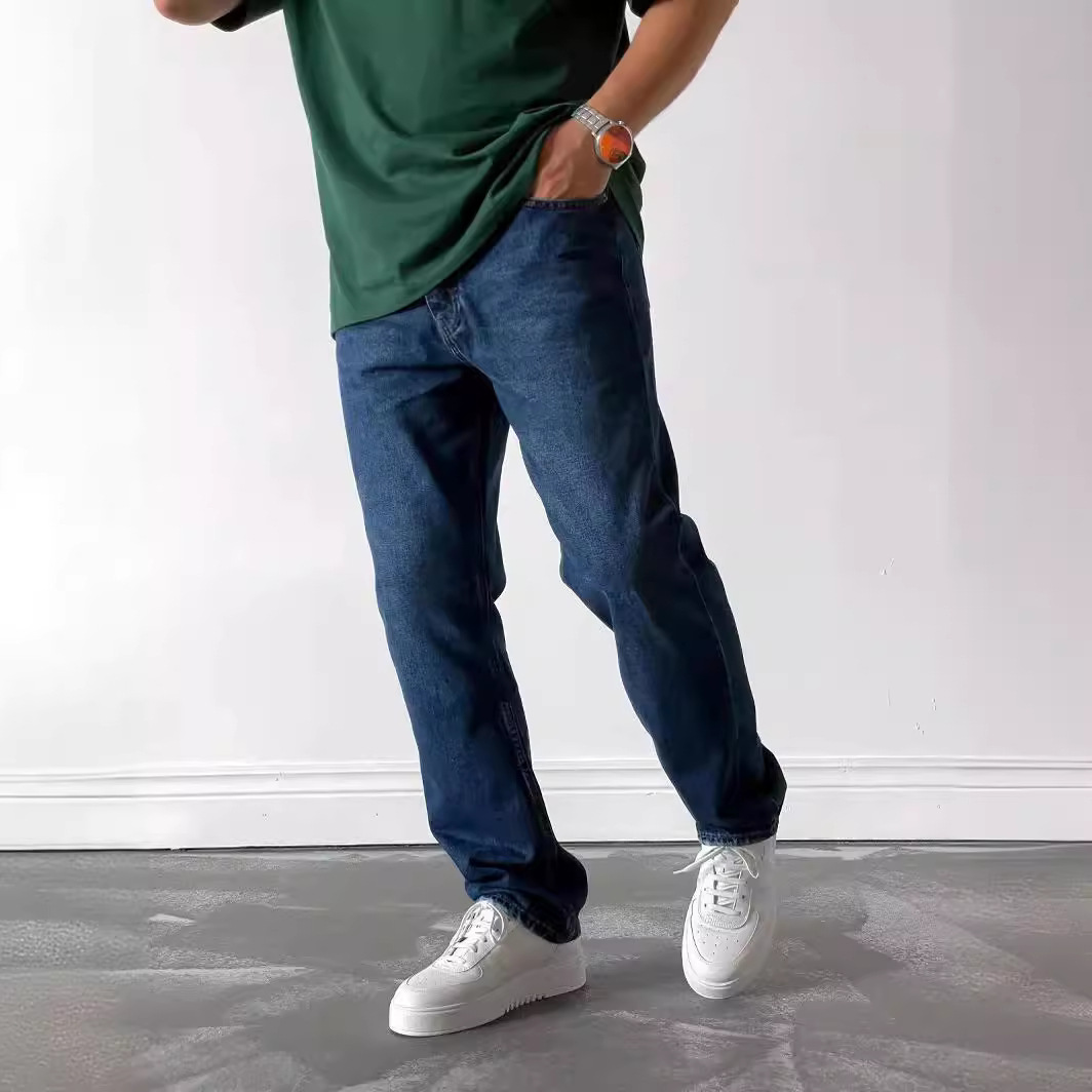 Jeans slim à jambe droite haut - Smart Pen Digital avis et prix