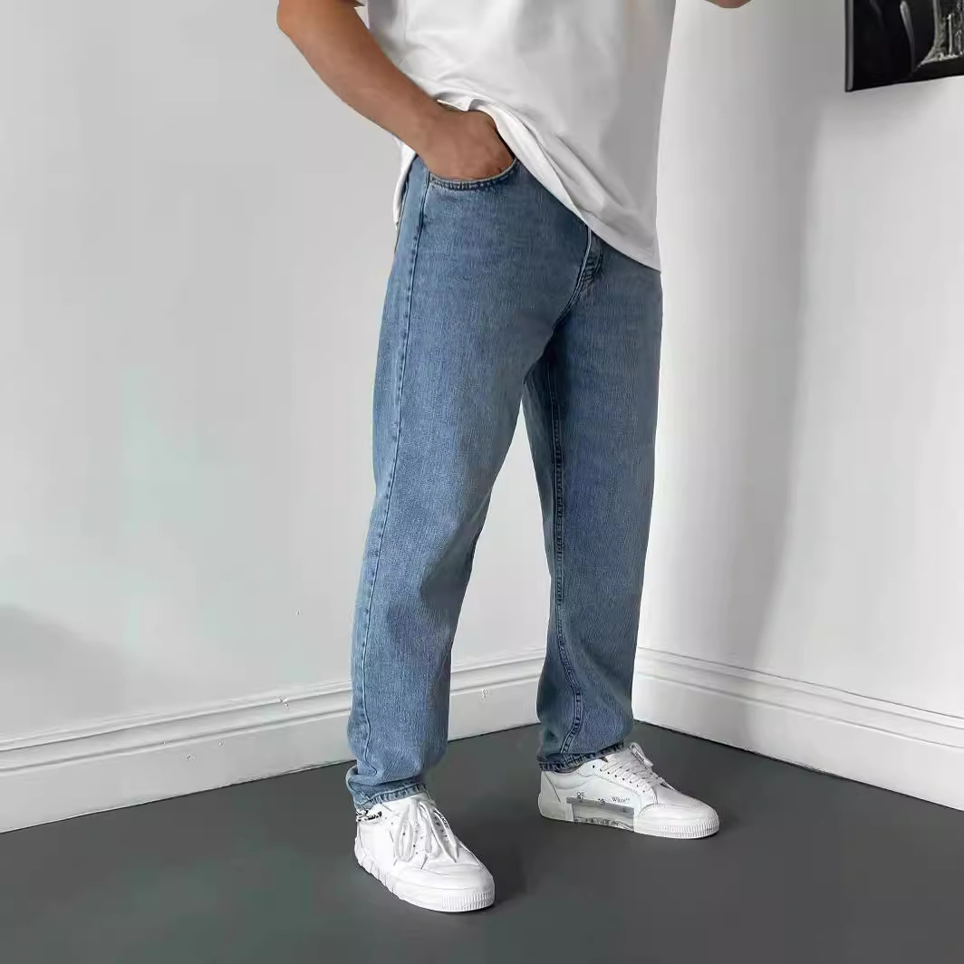 Jeans slim à jambe droite haut - Smart Pen Digital avis et prix